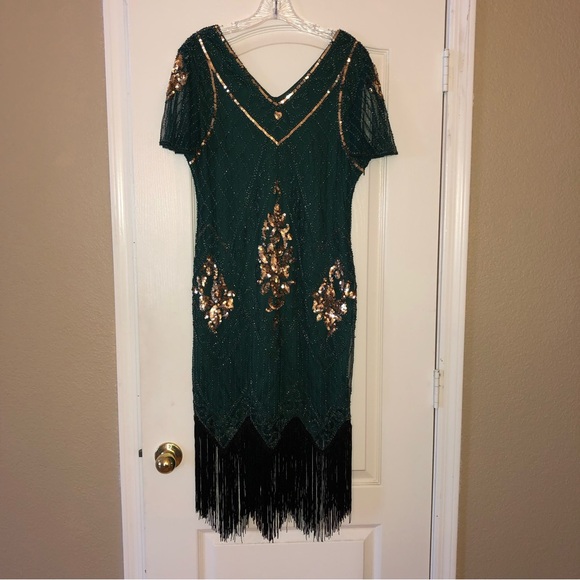 Sequin deco dress - Picture 2 of 6